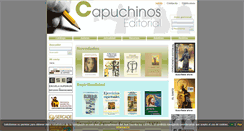Desktop Screenshot of capuchinoseditorial.org